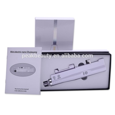 2018 mini 2 in 1nano meso injector and dermapen microneedle pen mesogun